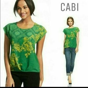 Cabi Green Envy Top